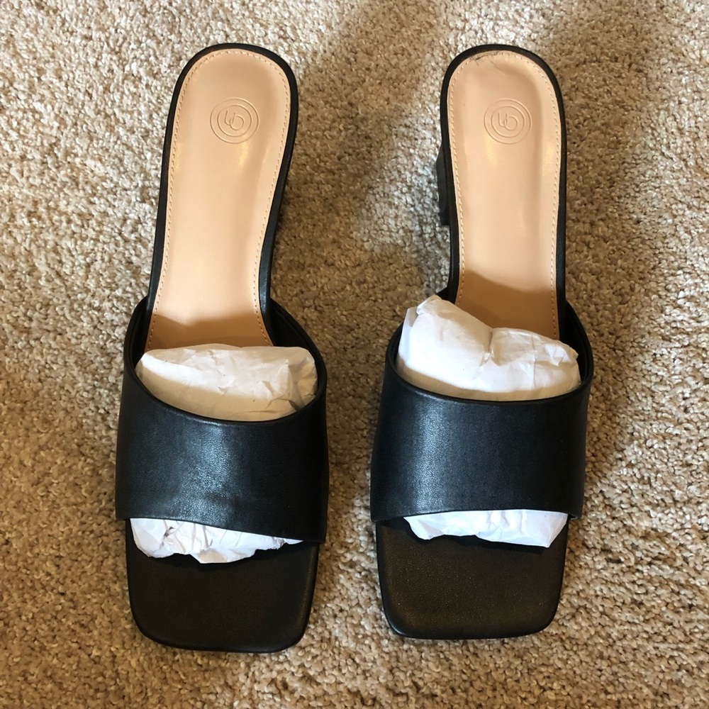 Urban Outfitters Square Toe Mule